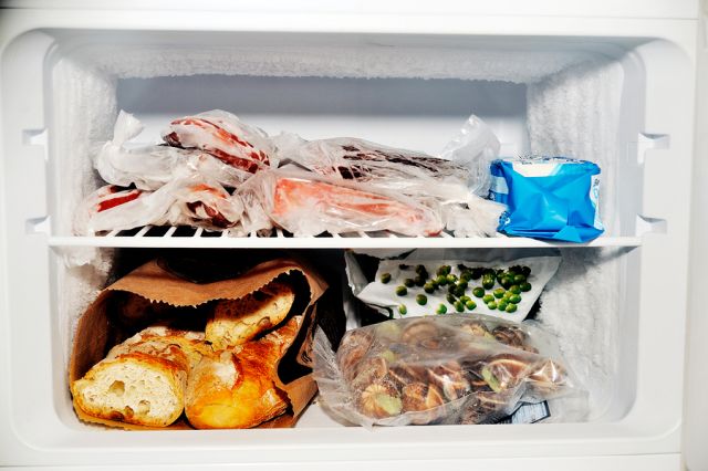 bigstock Freezer Compartment Of A Refri 76460693